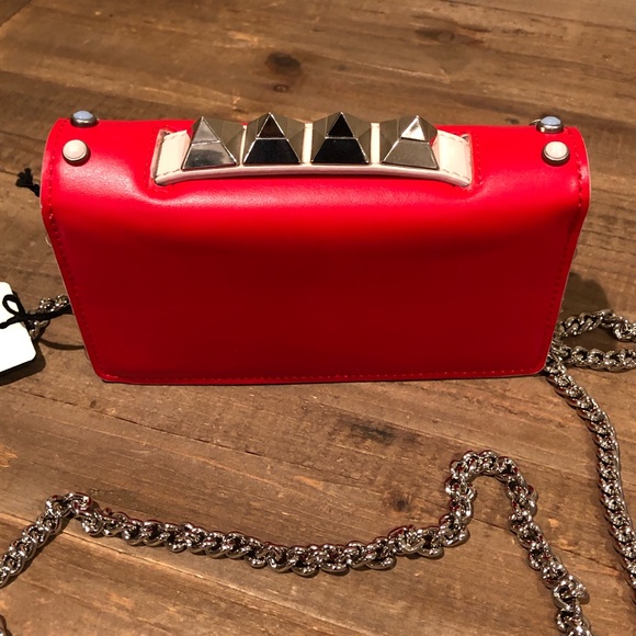 Mini Salar Zoe Ring Bag Poppy/Pink - Picture 7 of 14